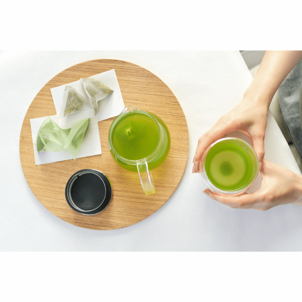 Shizuoka Fresh Leaf Green Tea Bags 18P - Tokyo Fresh Direct