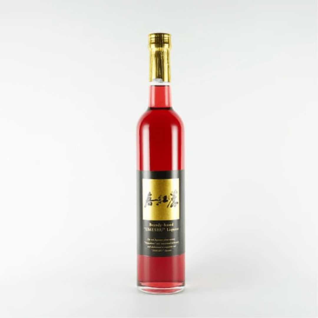 Shunkorei Tsuyuakane Crimson Plum Wine with Brandy 500ml ABV. 15% - TFD (Tokyo Fresh Direct)