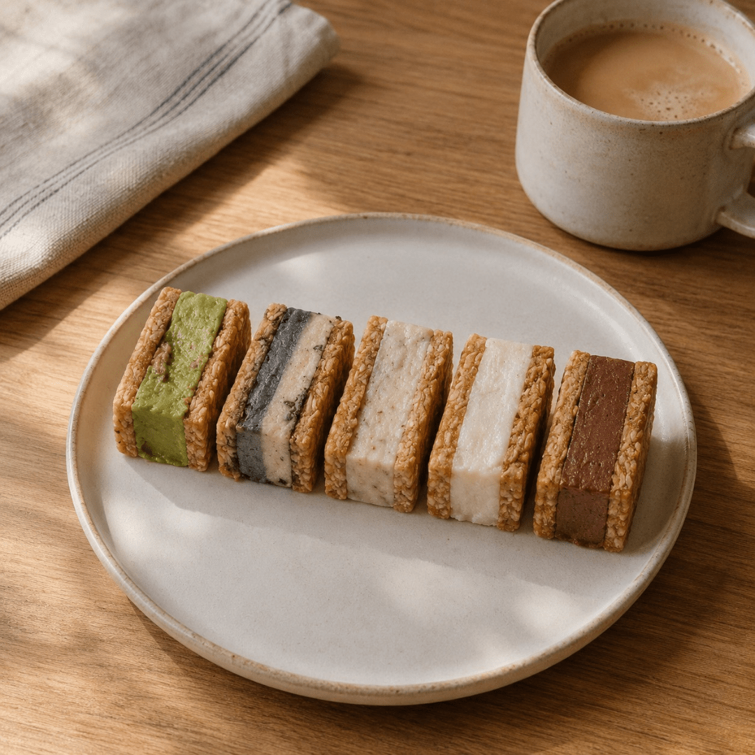 Signature Vegan Tofu Cream Sandwich Cookie Assortment 5P - TFD (Tokyo Fresh Direct)