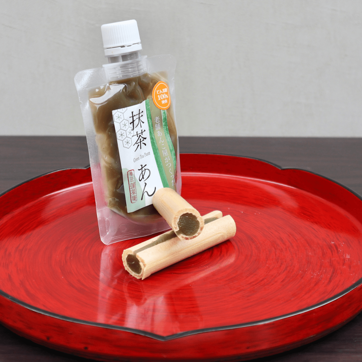 Stick Monaka Wafer Matcha Bean Paste - Tokyo Fresh Direct