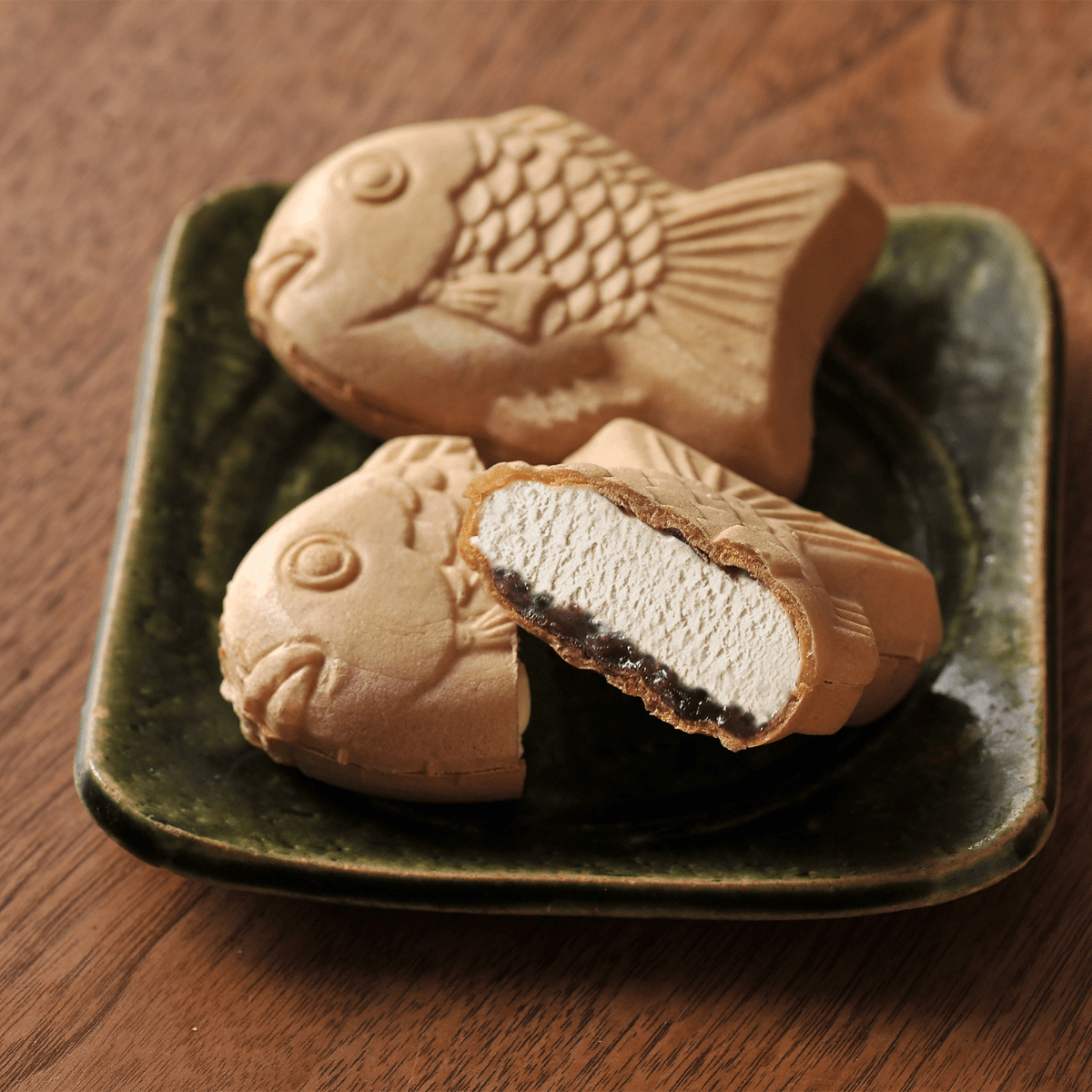 Taiyaki Azuki Wafer Ice Cream - Tokyo Fresh Direct