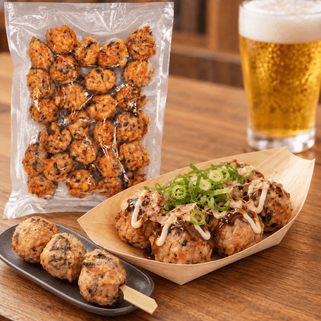 Takoage Kun Takoyaki Style Octopus & Surimi Balls 500g - TFD (Tokyo Fresh Direct)