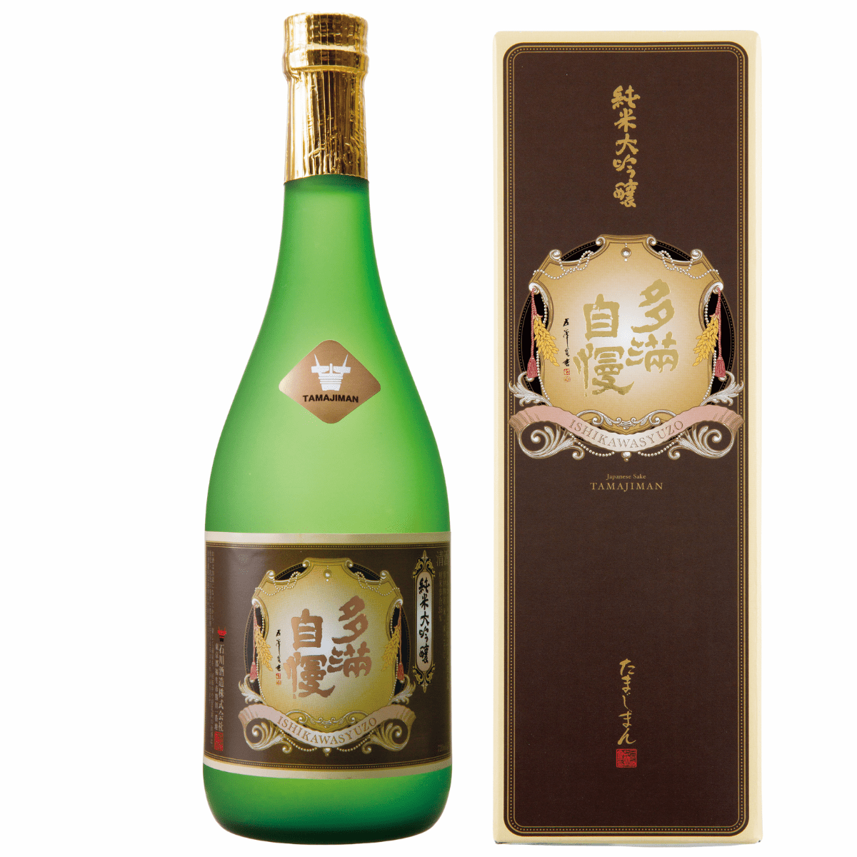 TAMA JIMAN Junmai Daiginjo 720ml 16% ABV - Tokyo Fresh Direct