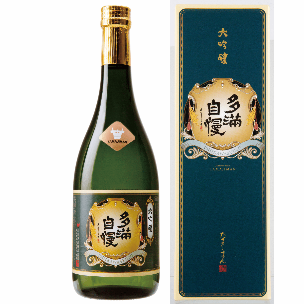 TAMAJIMAN Daiginjo 720ml 15% ABV - Tokyo Fresh Direct