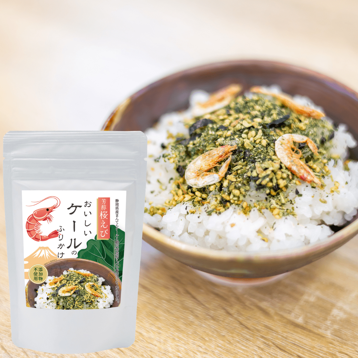 Umami Kale & Sakura Shrimp Furikake - TFD (Tokyo Fresh Direct)