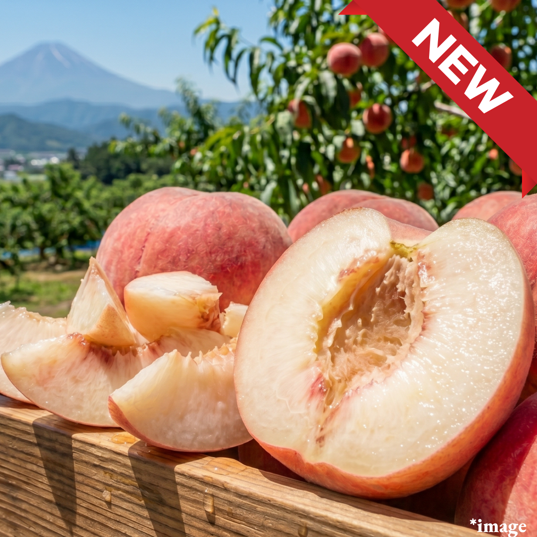 "Yume-Mizuki(High Grade/2L-size)", Around Brix 15 sweetness, gentle acidity, and juice that melts in your mouth, Approx.600g+(2pcs) | Delivery: 10th-11th Jul - TFD (Tokyo Fresh Direct)
