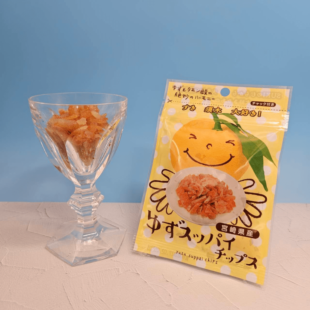 Yuzu Suppai Sour Peel Chips 30g - TFD (Tokyo Fresh Direct)