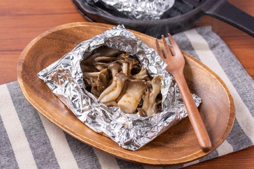 How to make mushroom steamed in foil. - Tokyo Fresh Direct