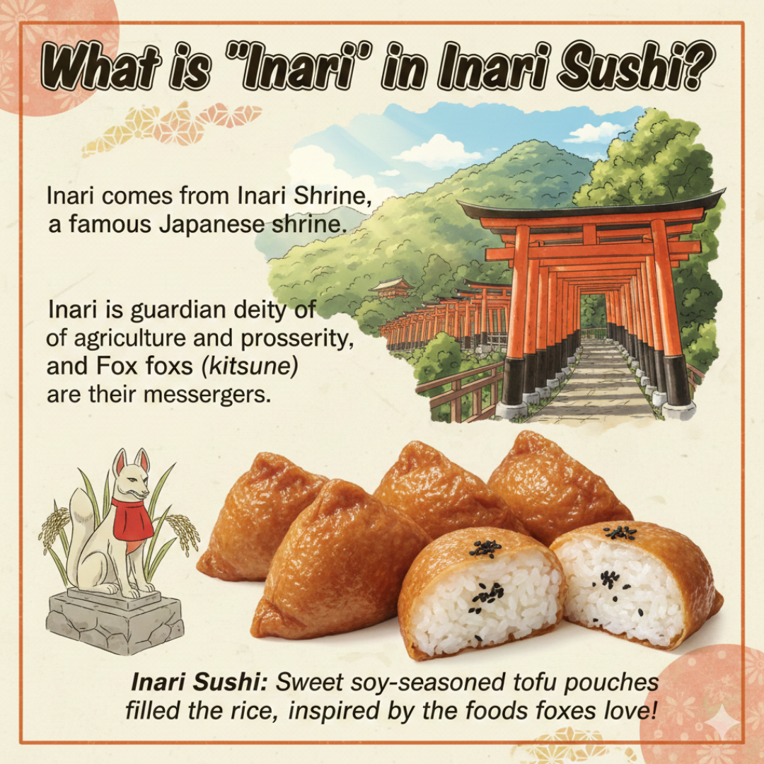 Hatsushimo Premium Inari Sushi Plain 2P