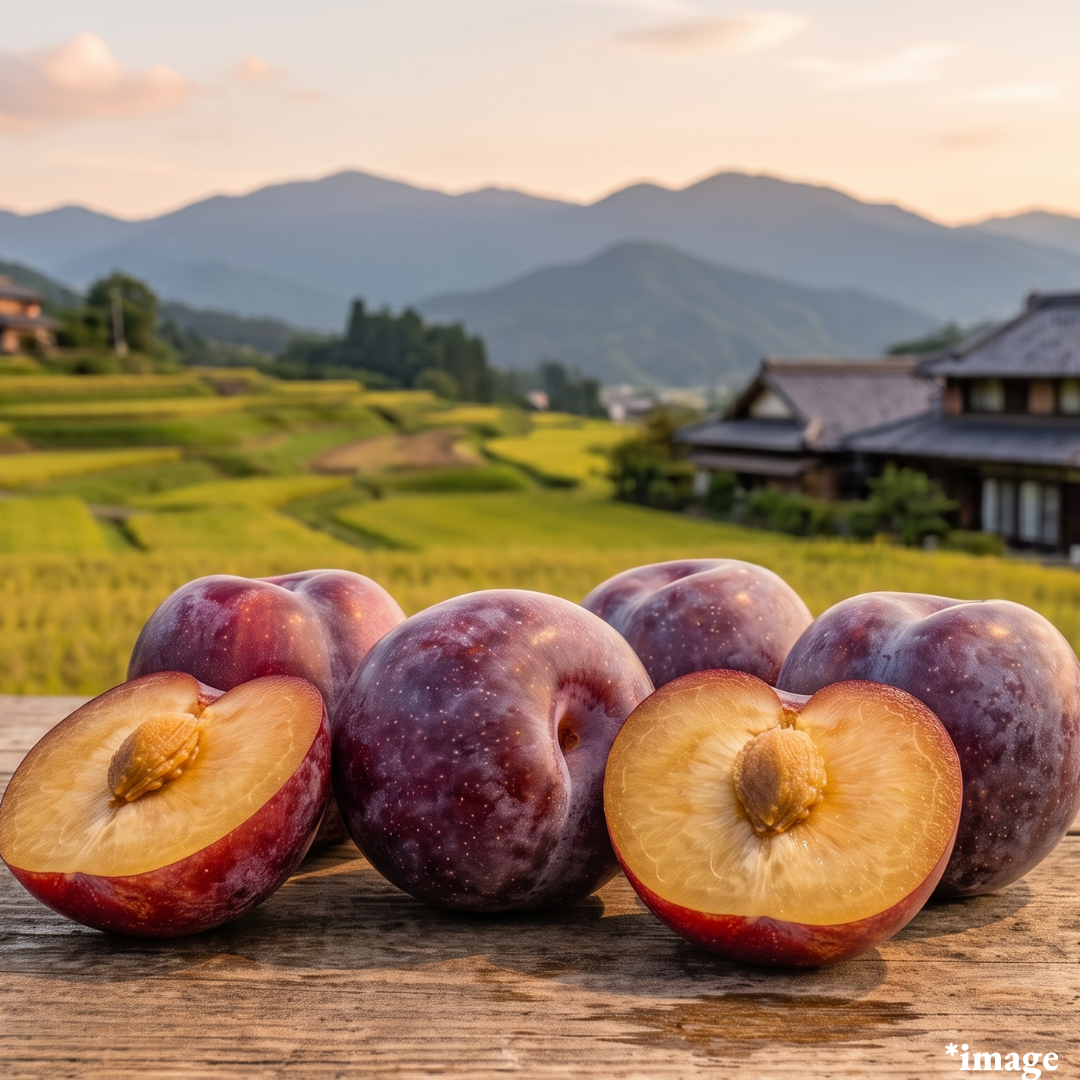 "Summer Angel Plum (M-size/High Grade)", Sweet, juicy, and gently tangy, Summer Angel is made for anyone who thought plums were too sour, Approx.500g(5~6pcs) | Delivery: 24th~25th Jul