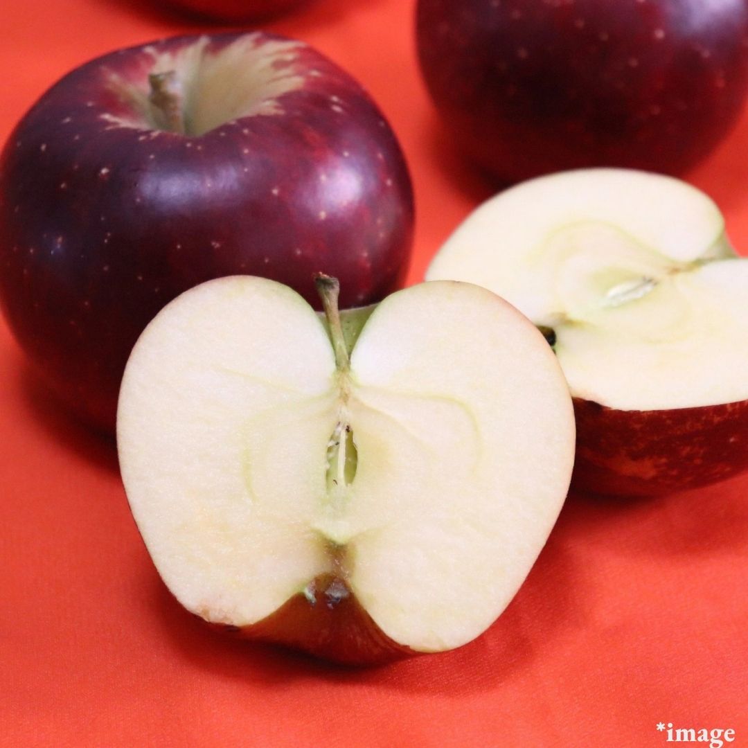 "Akibae (High Grade)", The Deep Red of Nagano’s ‘Apple Trio, (2pcs/600g) | Delivery: 17th-18th Oct