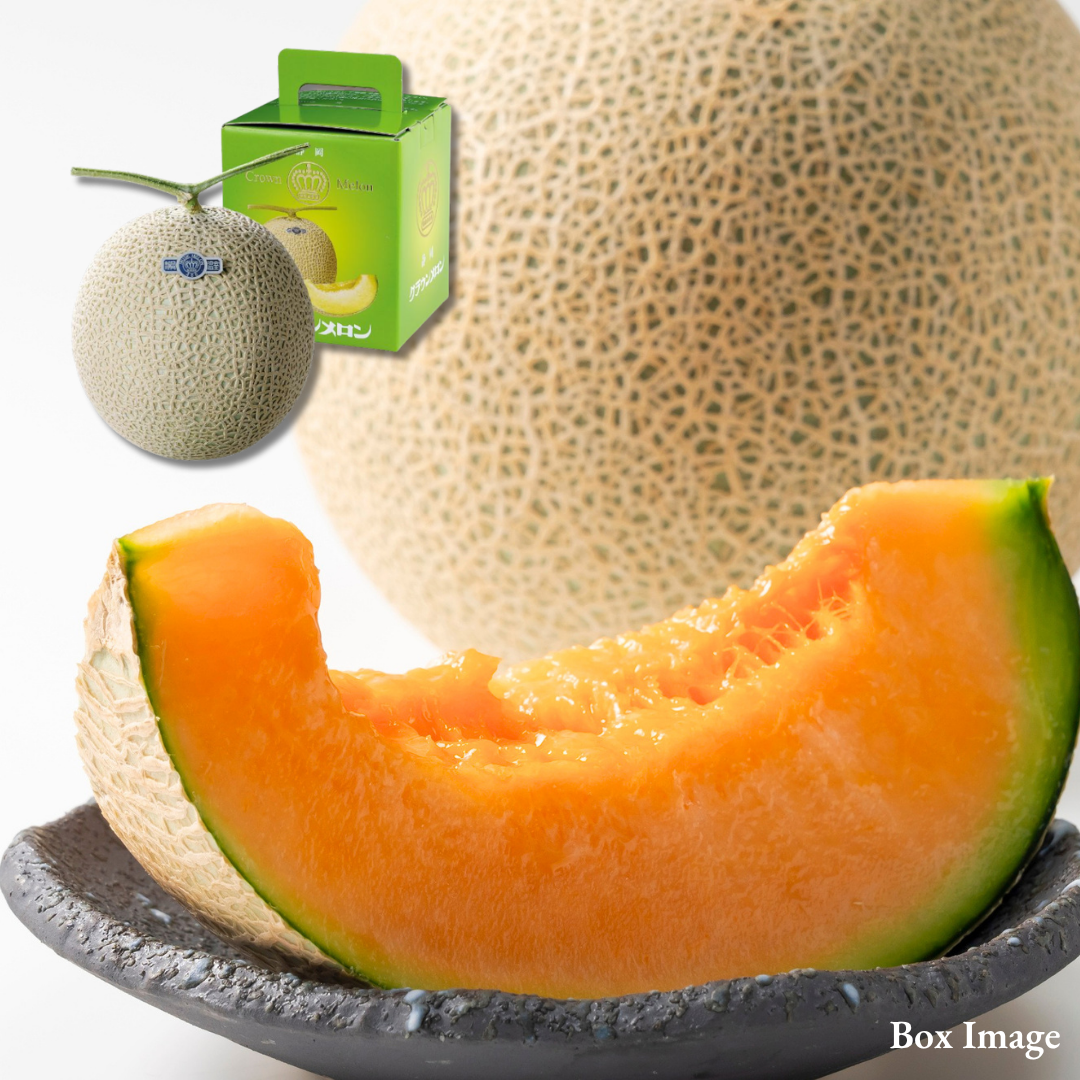 "Hokkaido Red Melon (Giftbox/Extra-Large 5L-size/High Grade)", rich in nutrients, with a strong sweetness and mellow aroma, Approx2kg | Delivery: 2nd~3rd Oct