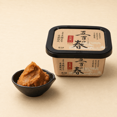 500-Year Spring Yoshino Cedar Barrel-Aged Brown Rice Koji Miso 300g