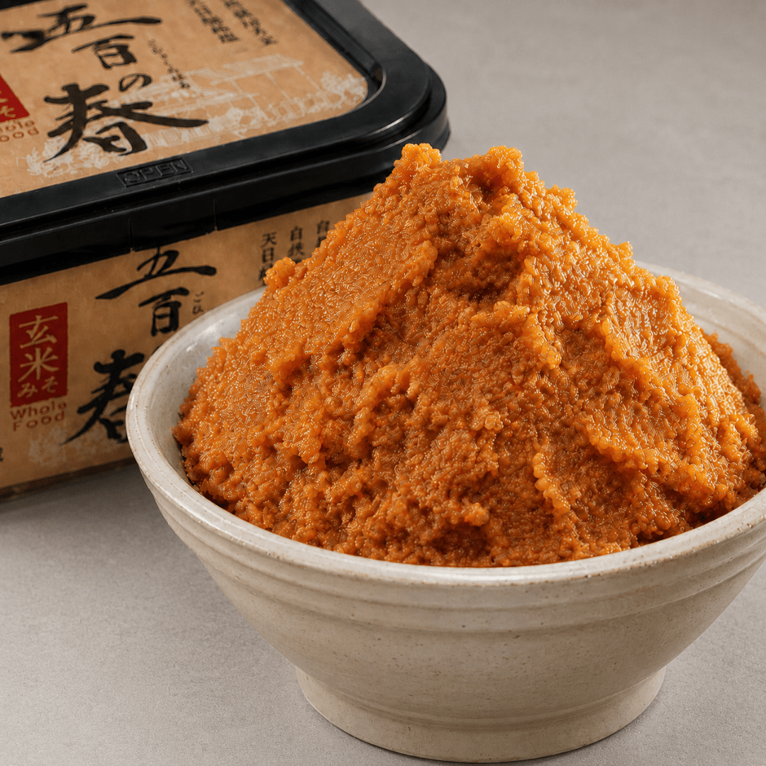 500-Year Spring Yoshino Cedar Barrel-Aged Brown Rice Koji Miso 300g - TFD (Tokyo Fresh Direct)