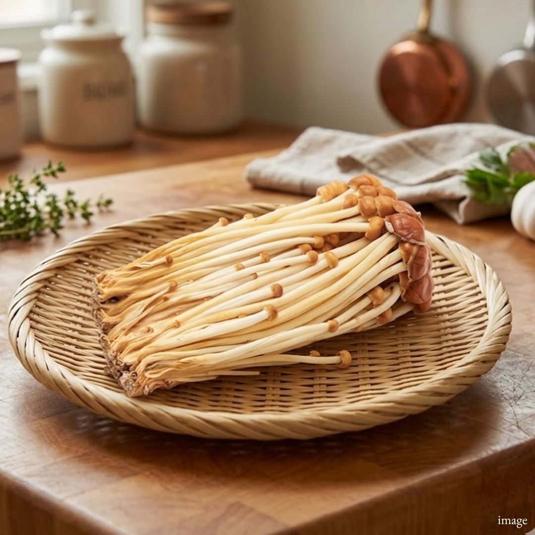 Japanese Yama Enoki Mushroom – Delicate Umami & Pleasant Crunch | Wild-Style Aroma | Premium Japanese Mushroom