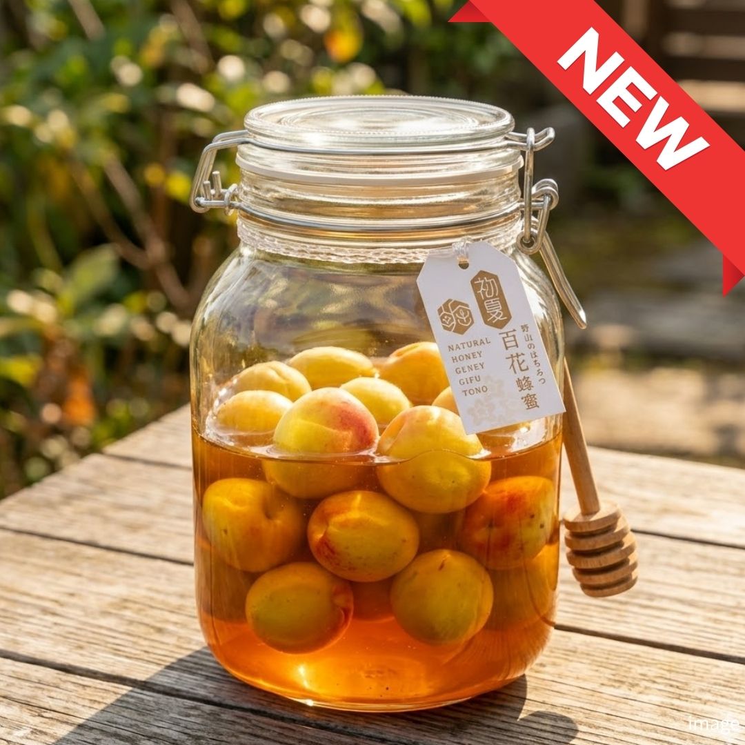 Nanko Ume Honey Set – Make Your Own Sweet Japanese Plums | Approx. 500g of Ume  | Delivery: 3rd~13th July