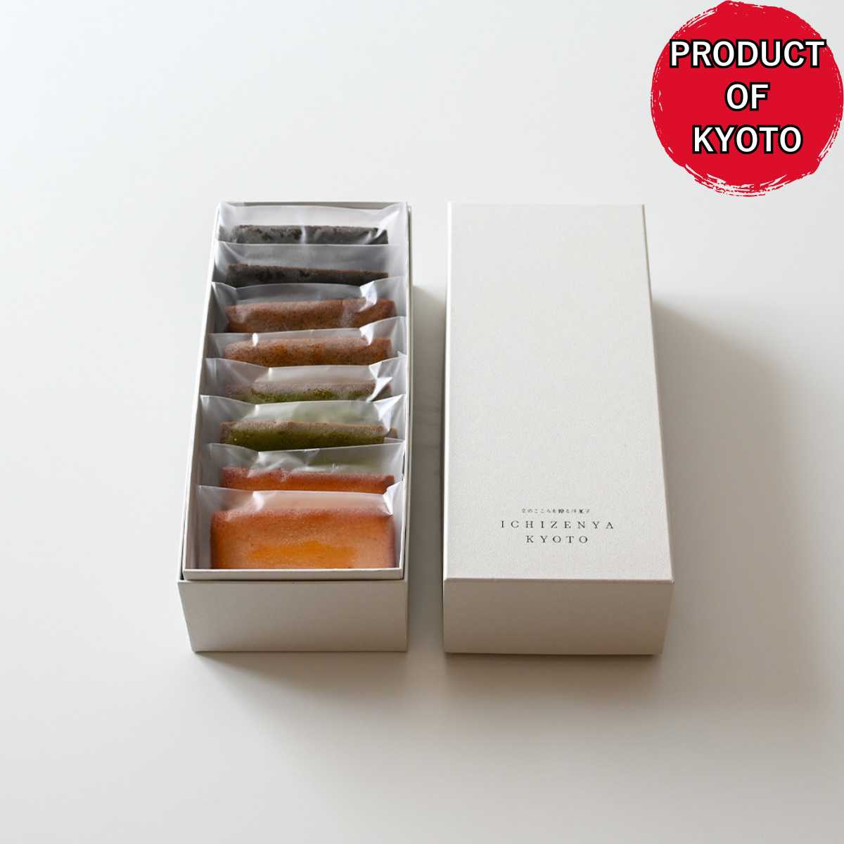 Ichizenya MIRIN Kyoto Financier 8pcs Assorted