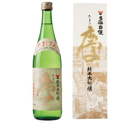TAMAJIMAN Junmai Daiginjo "Tama no Yorokobi" 720ml 15% ABV