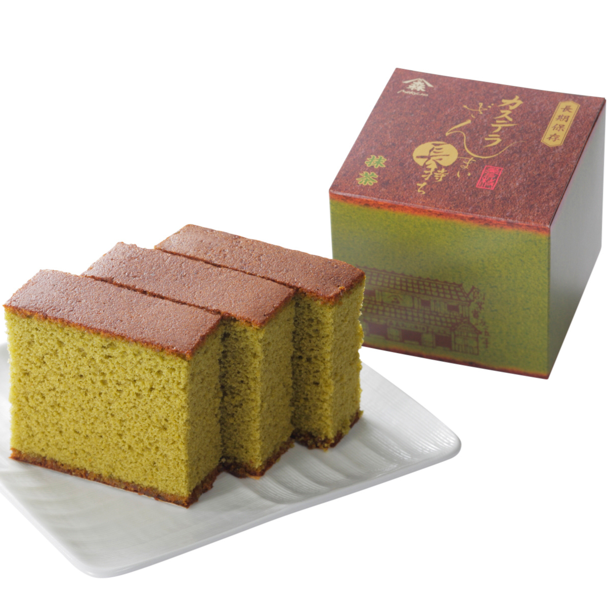 MORICHO Nagasaki Heritage Castella Matcha 3P