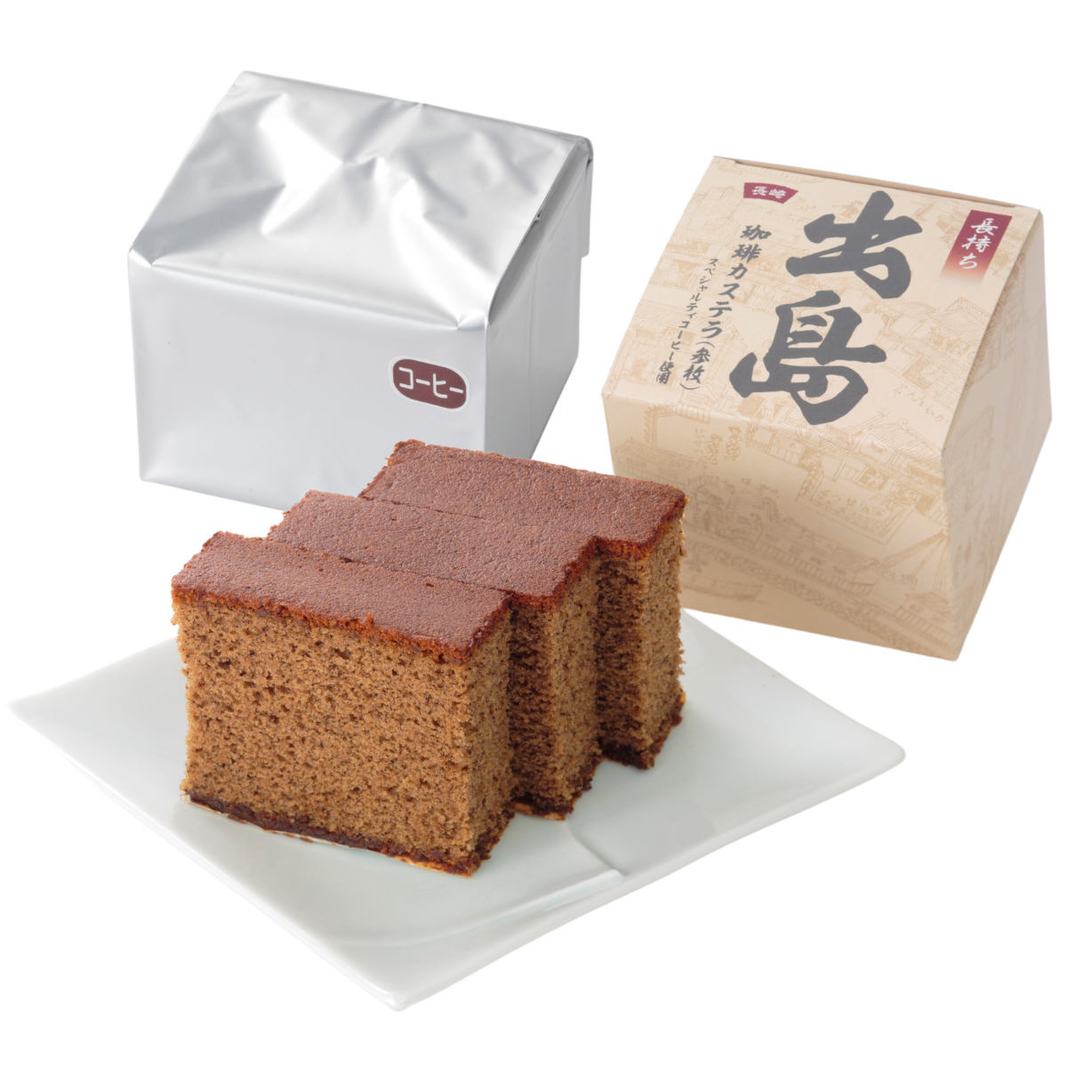 MORICHO Nagasaki Heritage Castella Coffee 3P