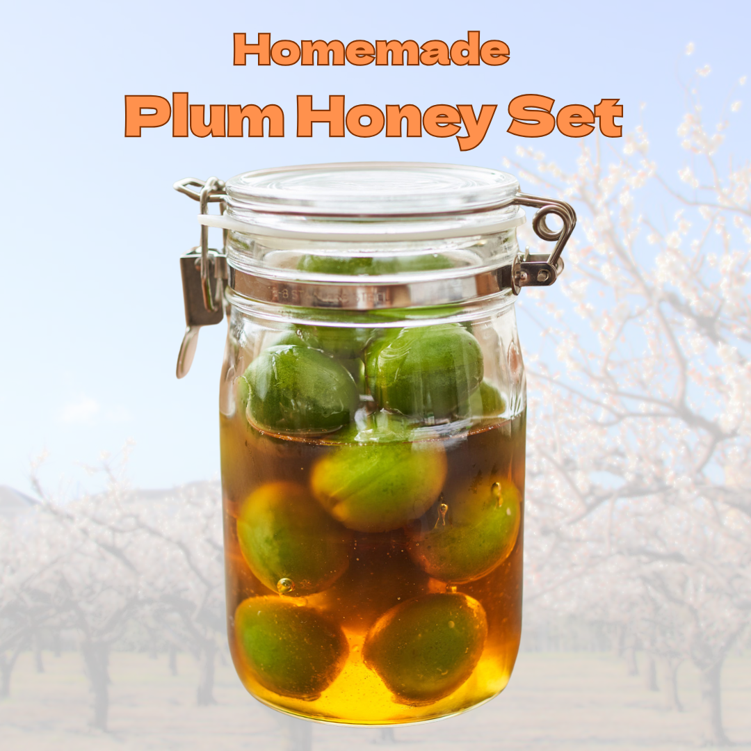 Homemade Plum Honey Set – Make Your Own Sweet Japanese Plums［13th ~ 21st June Delivery］