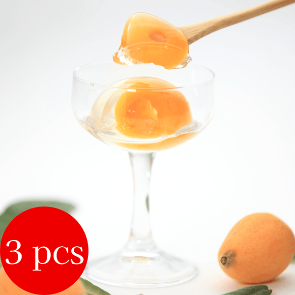 AJISAI Exquisite Mogi Biwa Loquat Jelly 3P - Tokyo Fresh Direct