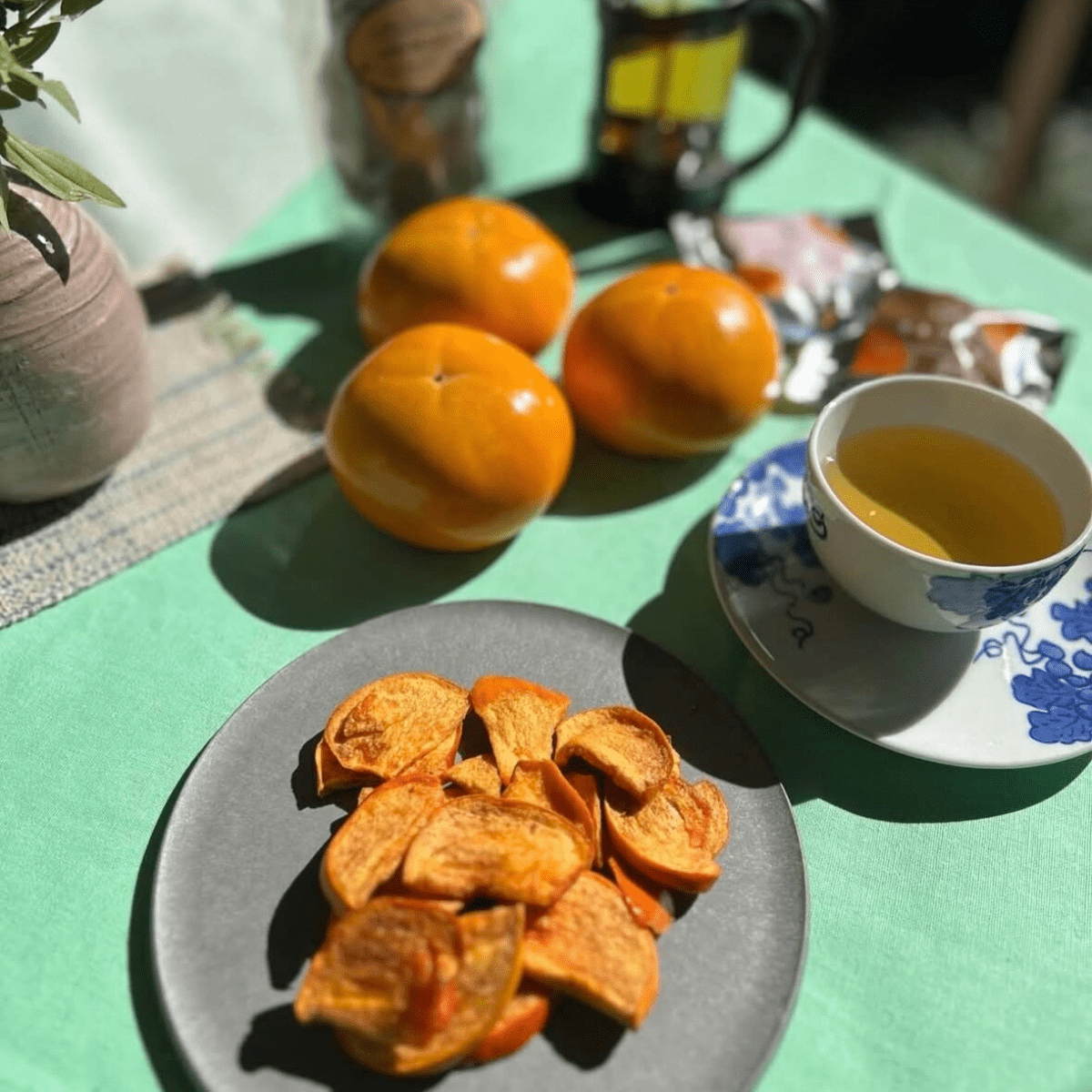 AKEBONOAGRI SERVICE Crunchy Fried Fuyu Persimmon Buttermilk - Tokyo Fresh Direct