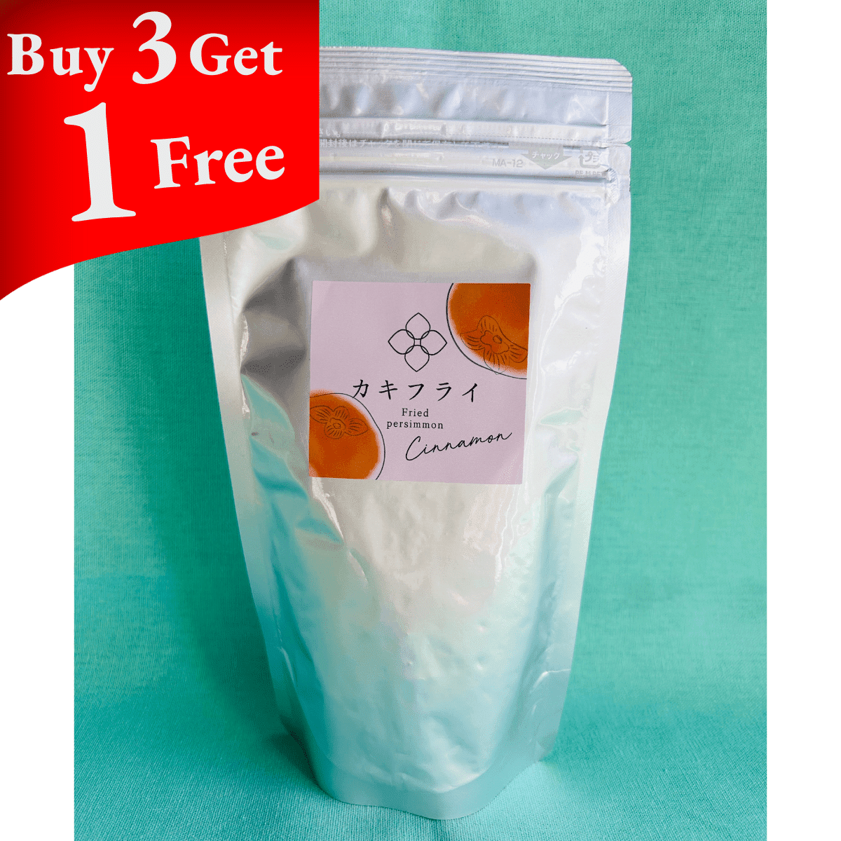 AKEBONOAGRI SERVICE Crunchy Fried Fuyu Persimmon Cinnamon - Tokyo Fresh Direct