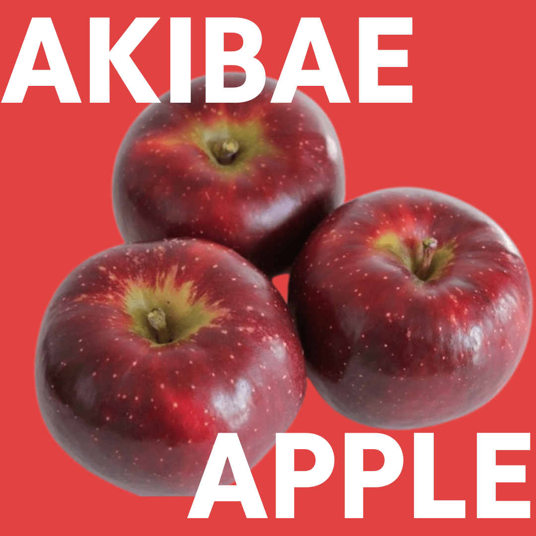 "Akibae Apple"approx.##g/2pc, - The crimson apples from Nagano Prefecture's “Three Apple Brothers” [Delivery between 25th~26th Oct] - Tokyo Fresh Direct