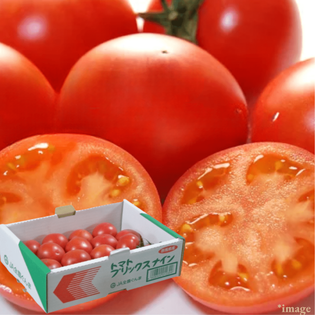 "Brix Nine (Fruits Tomato Brix 9°+), Sweetness - first—guaranteed Brix 9+ for a clearly sugary bite., Approx.1kg Box | Delivery: 6th - 7th Mar - TFD (Tokyo Fresh Direct)
