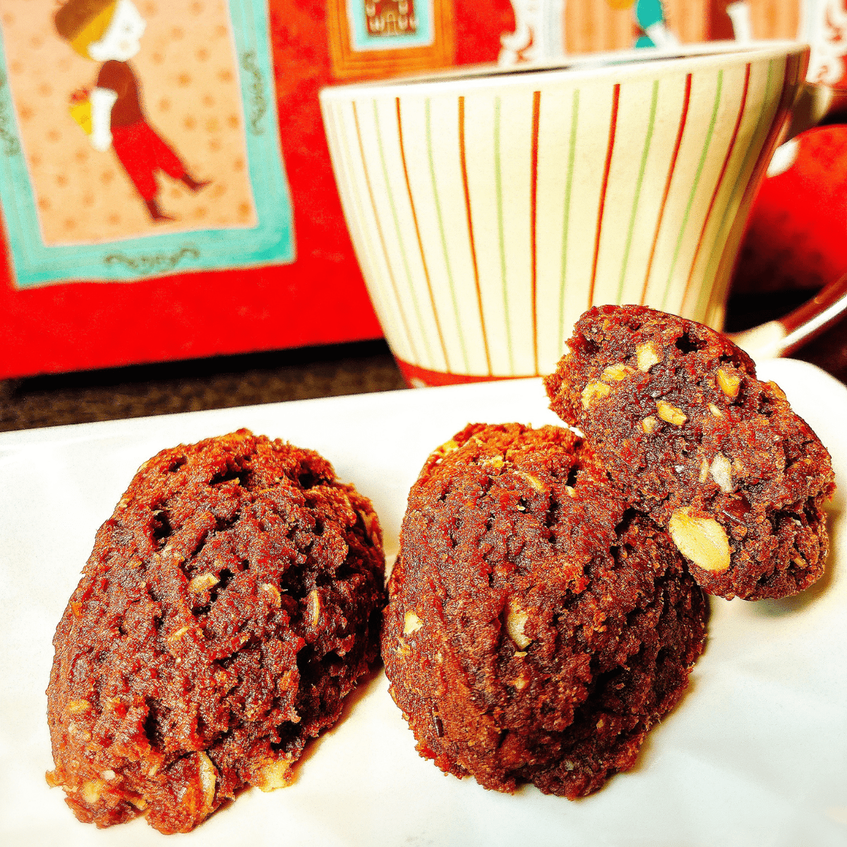 Bunbuku Baked Cookie Soft R Cacao & Rum Raisins - Tokyo Fresh Direct