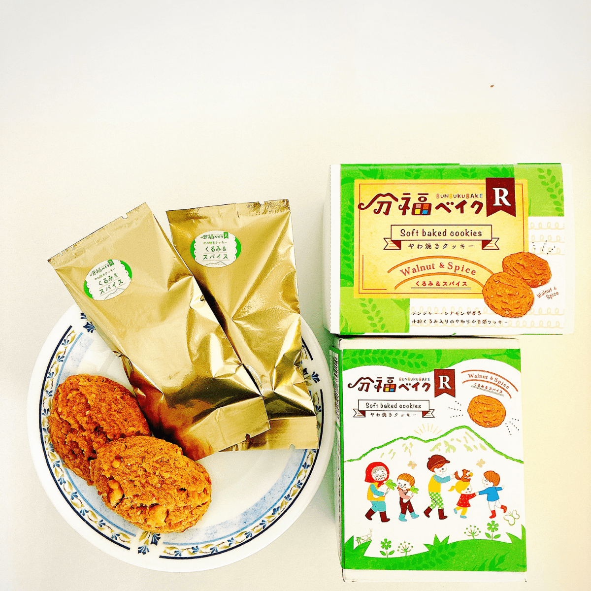 Bunbuku Baked Cookie Soft R Chestnut & Spice - Tokyo Fresh Direct