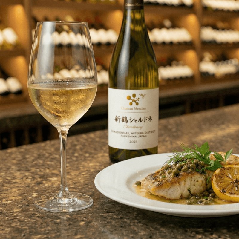 Château Mercian Estate Reserve Niitsuru Chardonnay 2021 750ml ABV.12% - TFD (Tokyo Fresh Direct)