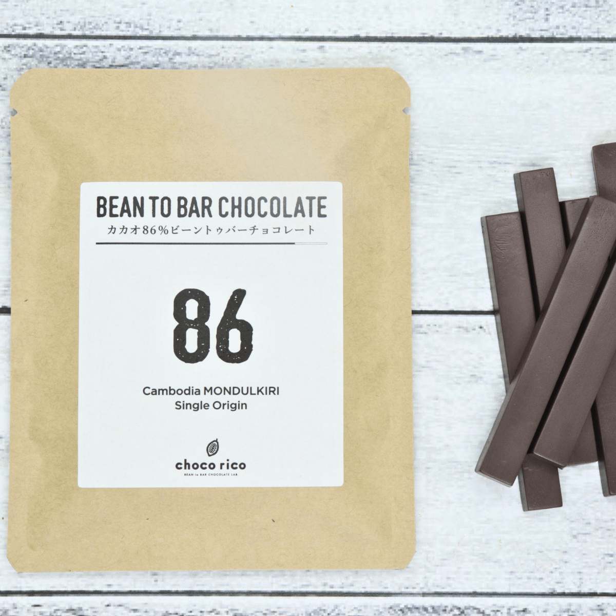 CHOCORICO Bean to Bar Chocolate Cacao 86% - Tokyo Fresh Direct