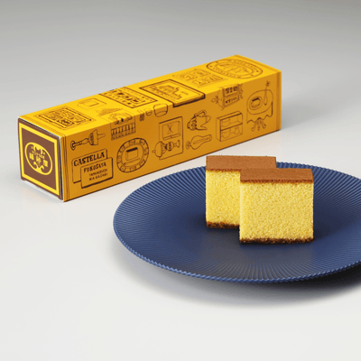Fukusaya Nagasaki Castella Premium Box – Handcrafted Japanese Sponge Cake (10 Slices)