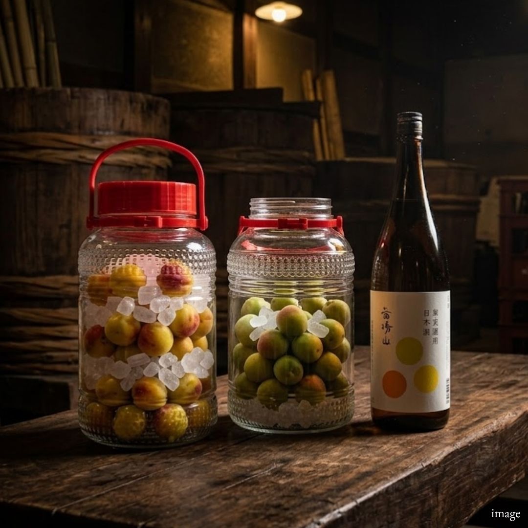 Craft & Compare Umeshu: Ripe vs. Early Harvest Nanko Umeshu with Sake set – Experience Two Expressions of Japan’s Finest Ume | Approx. 500g each of Ume | Delivery: 3rd~4th July - TFD (Tokyo Fresh Direct)