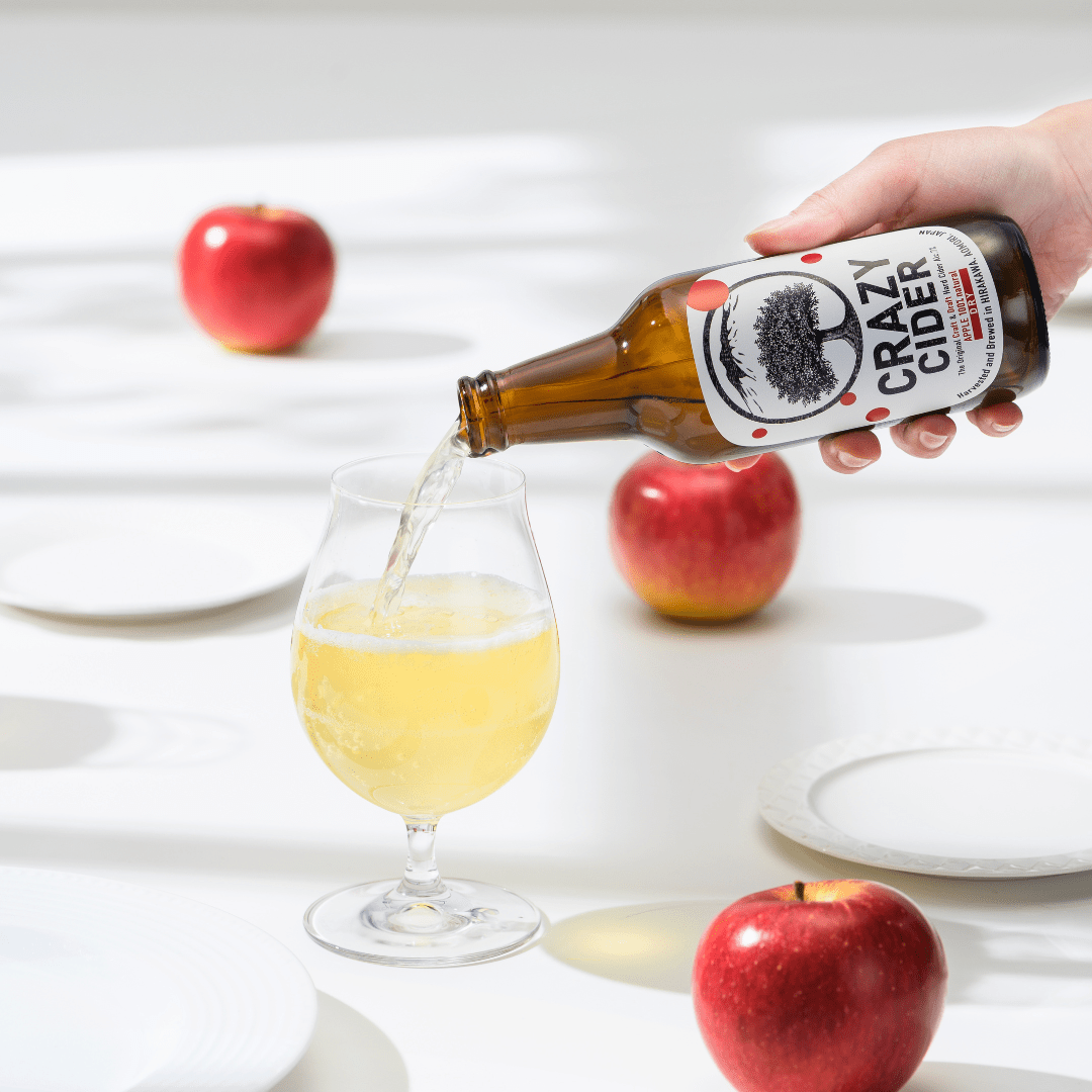 Crazycider Dry Apple Cider 330ml Alc.7% - Tokyo Fresh Direct