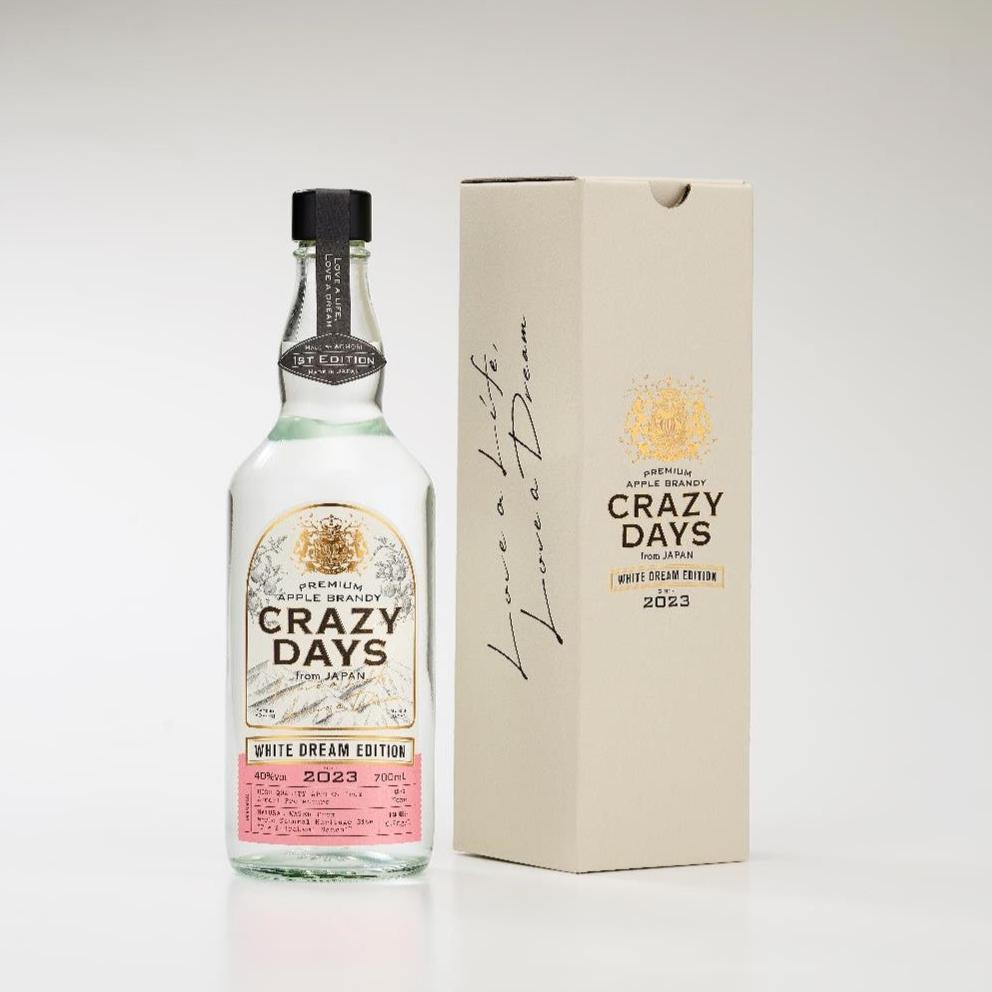 Crazydays White Edition Apple Brandy 700Ml Alc.40% - Tokyo Fresh Direct