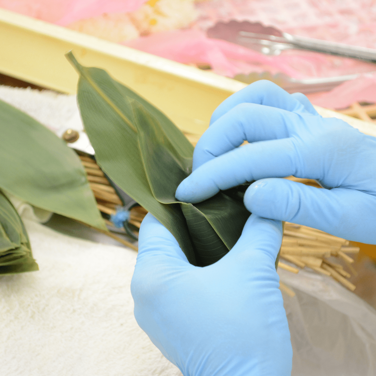 Custard Mochi in Bamboo Leaf 15pcs - Tokyo Fresh Direct