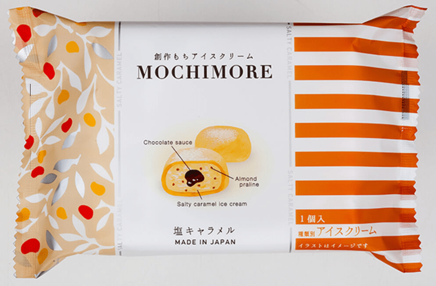 Daiichi MOCHIMORE Salt Caramel Mochi Icecream - Tokyo Fresh Direct