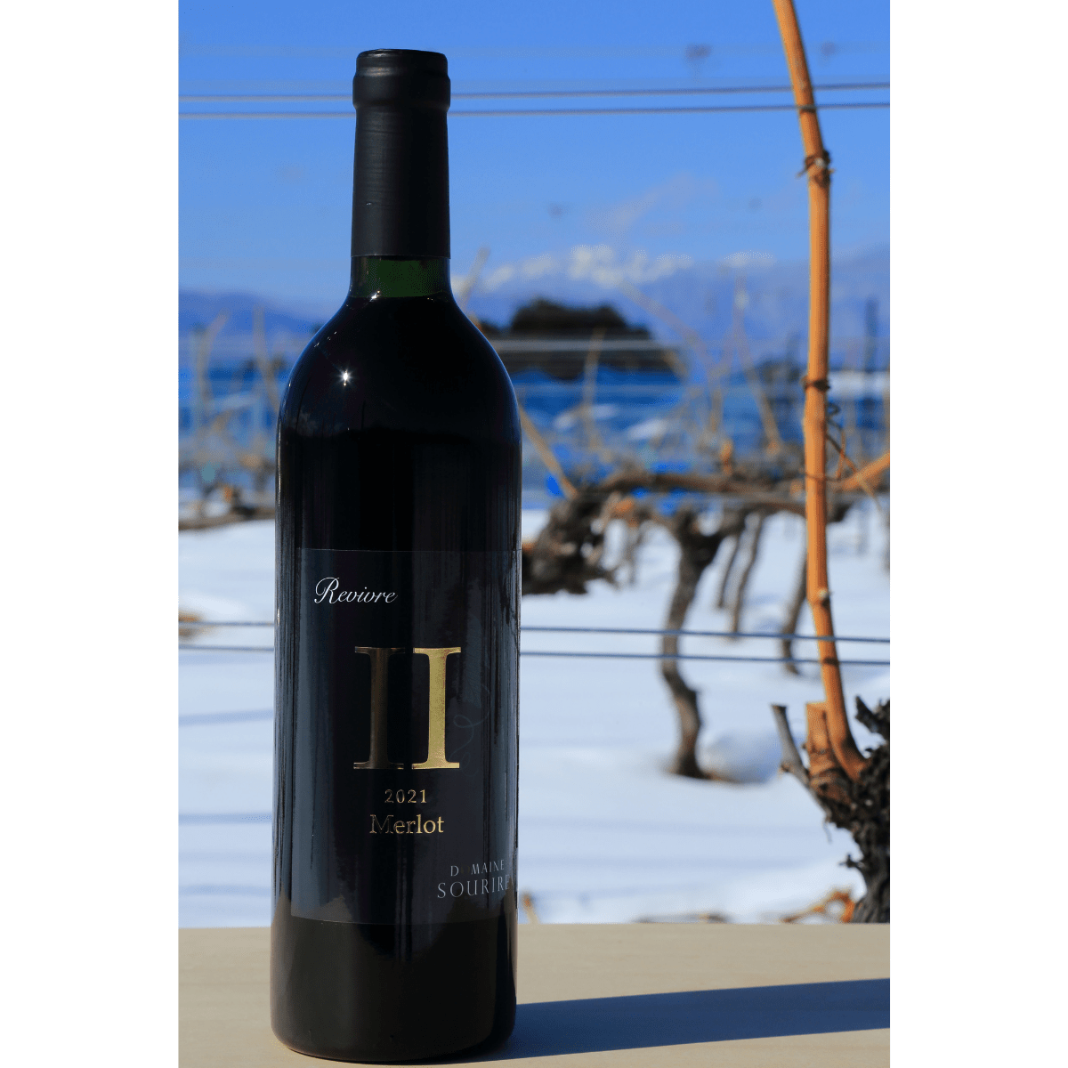DOMAINE SOURIRE Revivre II Merlot Barrel Aged 2021 750ml ABV.13% - Tokyo Fresh Direct