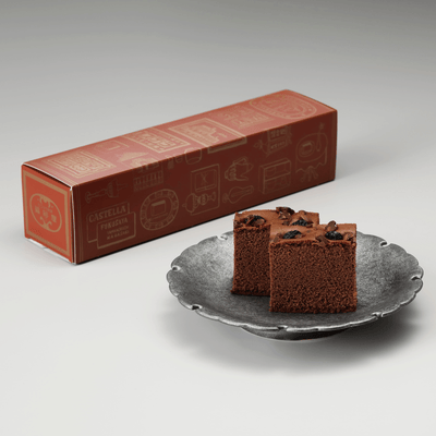Fukusaya Signature Dutch Cake – Rich Cocoa, Walnuts & Raisins (10 Slices)