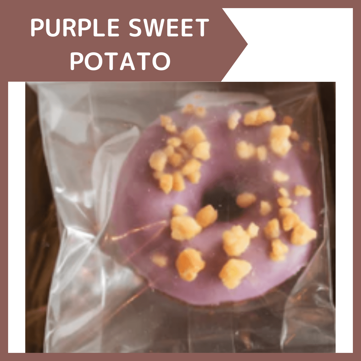 FLC Design Special Doughnut NINE Purple Sweet Potato - Tokyo Fresh Direct