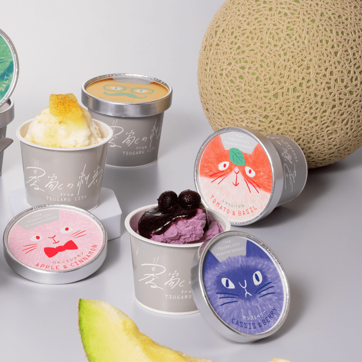 Gelato CASSIS & BERRY CREATIVE ARROWS Farmers - Tokyo Fresh Direct