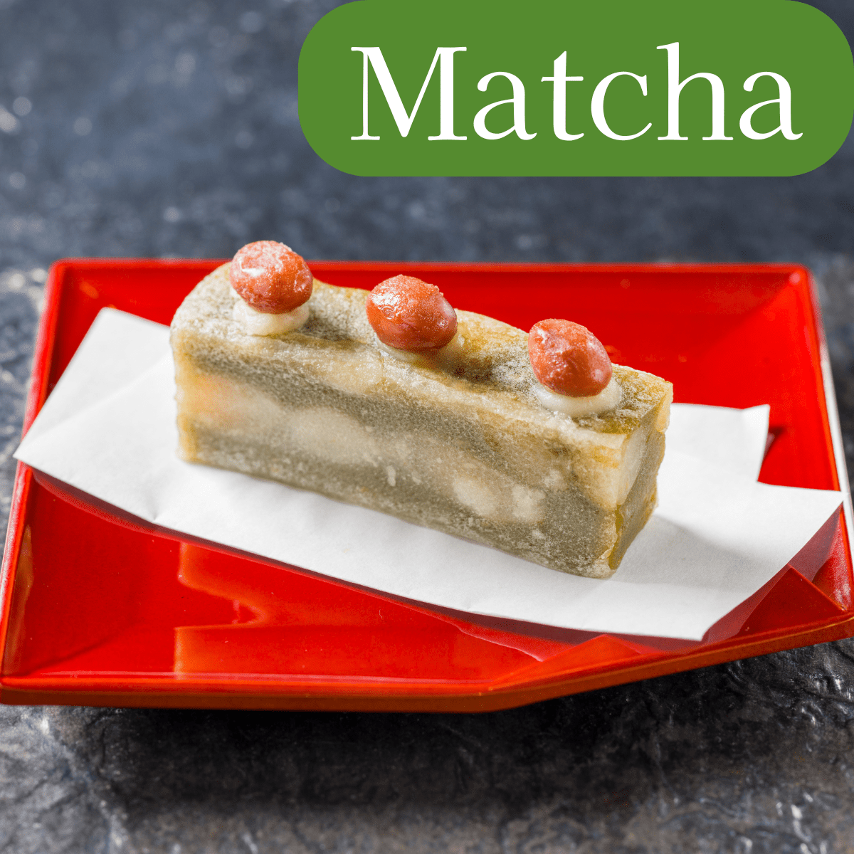 Grilled Kintsuba Red Bean Cake(Azuki, Matcha, Yuzu) - Tokyo Fresh Direct