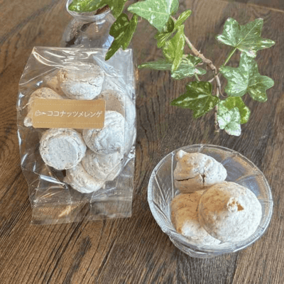 HANAKAGO Airy Coconut Meringue Cookie