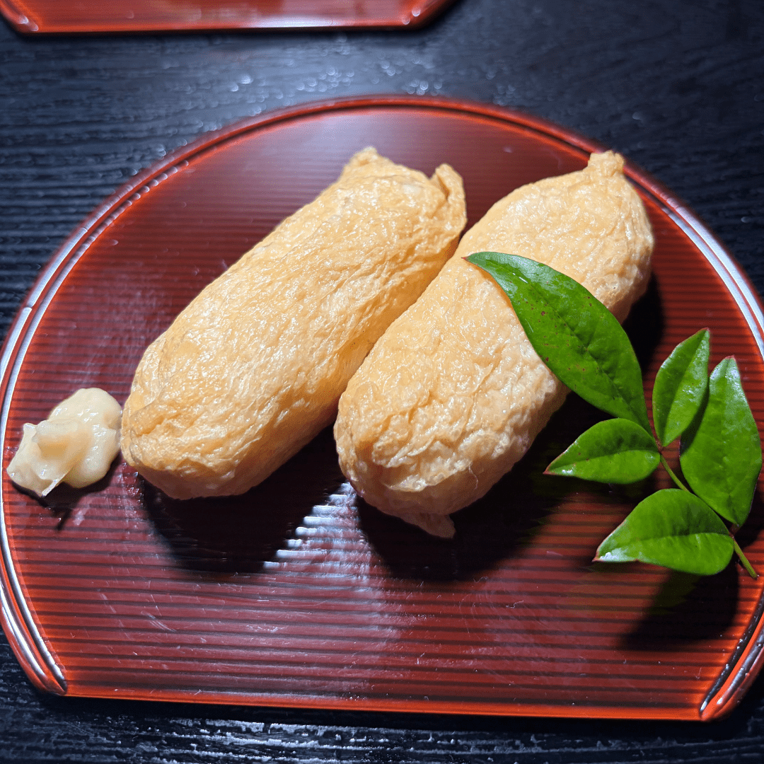 Hatsushimo Premium Inari Sushi Wasabi 2P - TFD (Tokyo Fresh Direct)