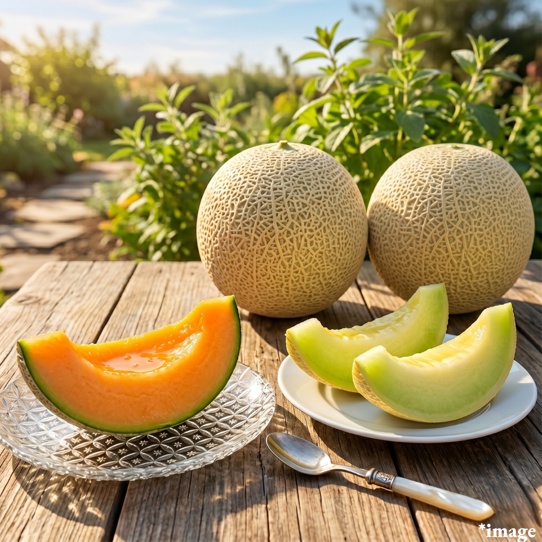 [High - Brix Melon Tasting Giftbox] Earl’s Melons & Red Melon, Approx.2.8kg | Delivery: 1st - 2nd May - TFD (Tokyo Fresh Direct)