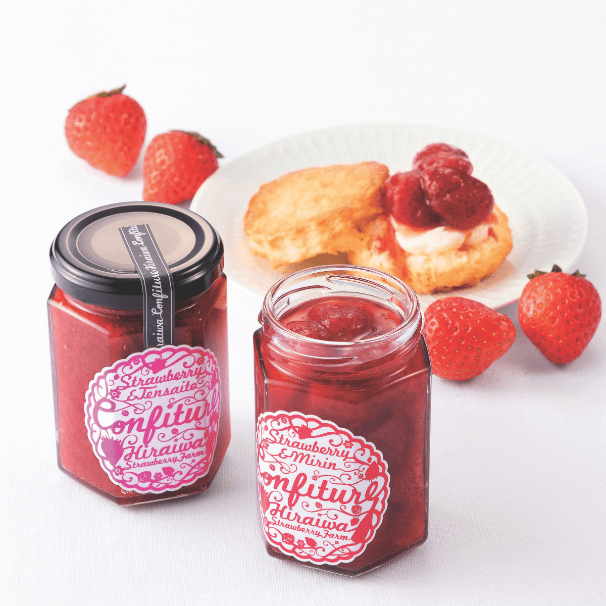 HIRAIWAICHIGO Hiraiwa Estate Pure Strawberry Confiture - Tokyo Fresh Direct