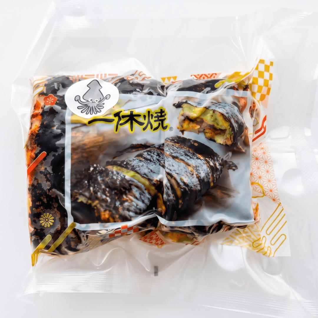 Ikkyu-Yaki Nori-Wrapped Okonomiyaki Squid - TFD (Tokyo Fresh Direct)